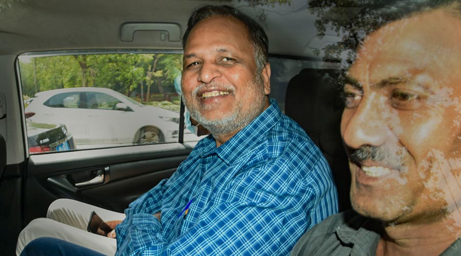 Delhi minister Satyendar Jain