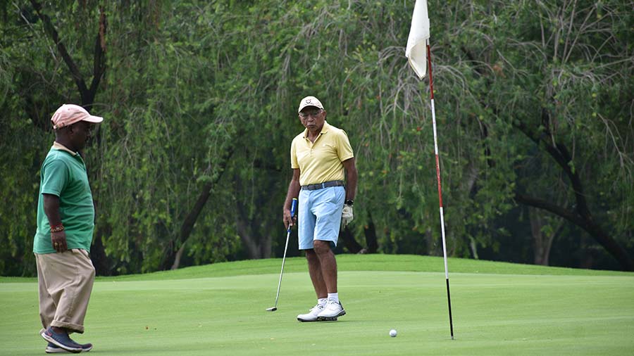 Veteran golfer Ashit Luthra came out on top in two categories