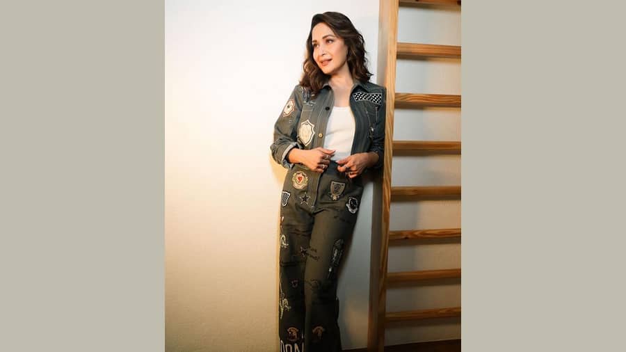 Wondering what was the 'Dhak Dhak' girl of all times aka Madhuri Dixit Nene’s “#SundayMood”? “Denim or Dayuumm” it was and we are taking notes on denim fashion.