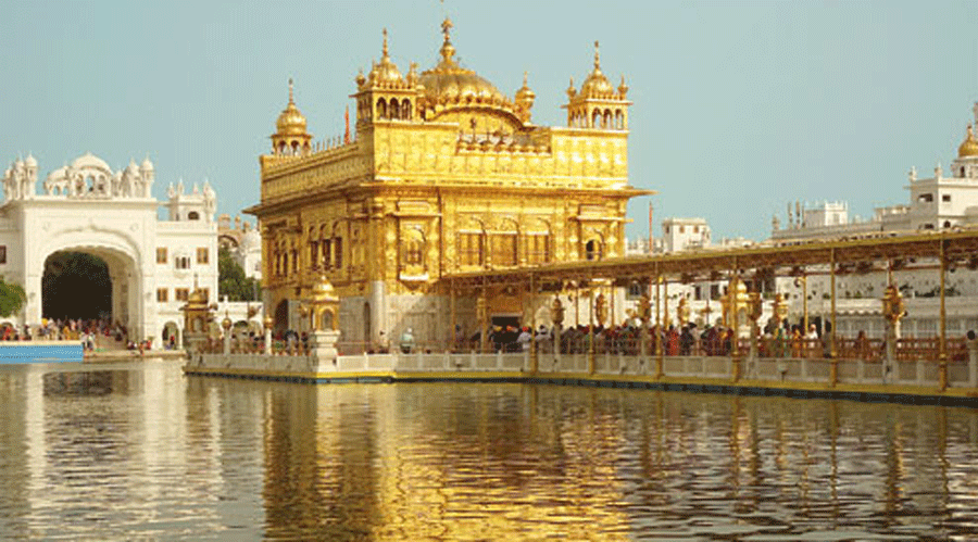 The Golden Temple. 