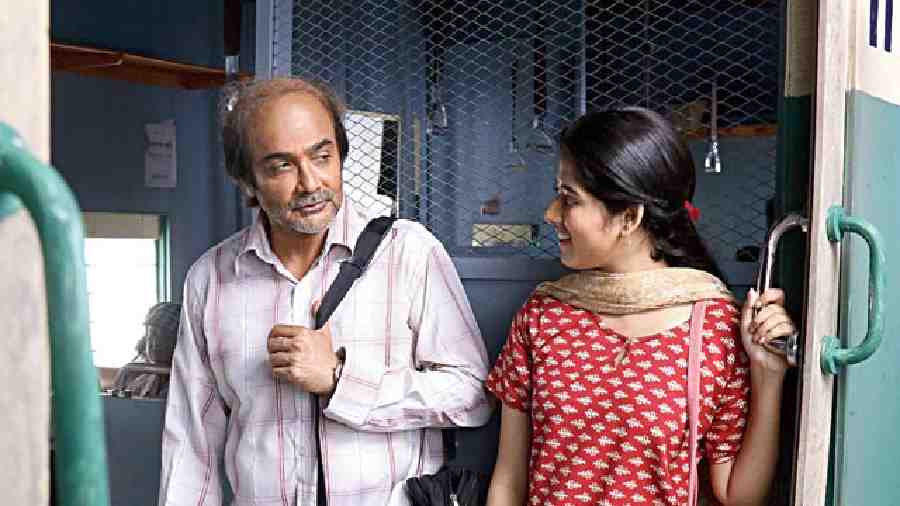 Prosenjit and Ditipriya in 'Aay Khuku Aay', which releases on June 17