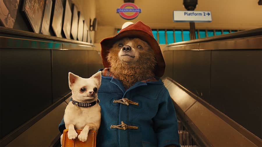 Ben Wishaw has voiced the titular bear in previous films. 