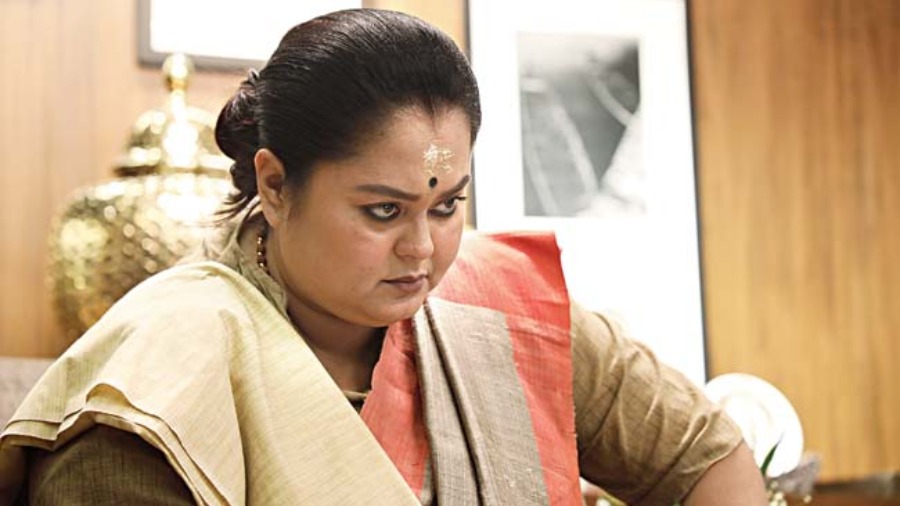 Sohini Sengupta in 'Aay Khuku Aay' which releases today