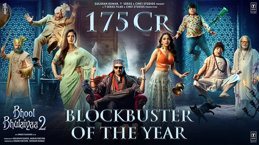 Bhool Bhulaiyaa 2  Kartik Aaryan-Kiara Advani starrer 'Bhool Bhulaiyaa 2'  to release on Netflix on June 19 - Telegraph India