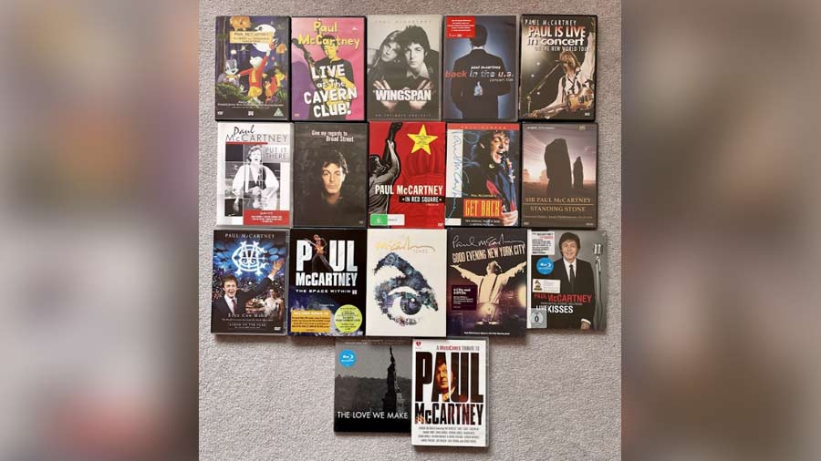 Subhajit’s Paul McCartney video collection