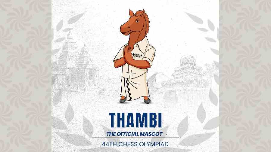 Thambi- the mascot of Chess Olympiad