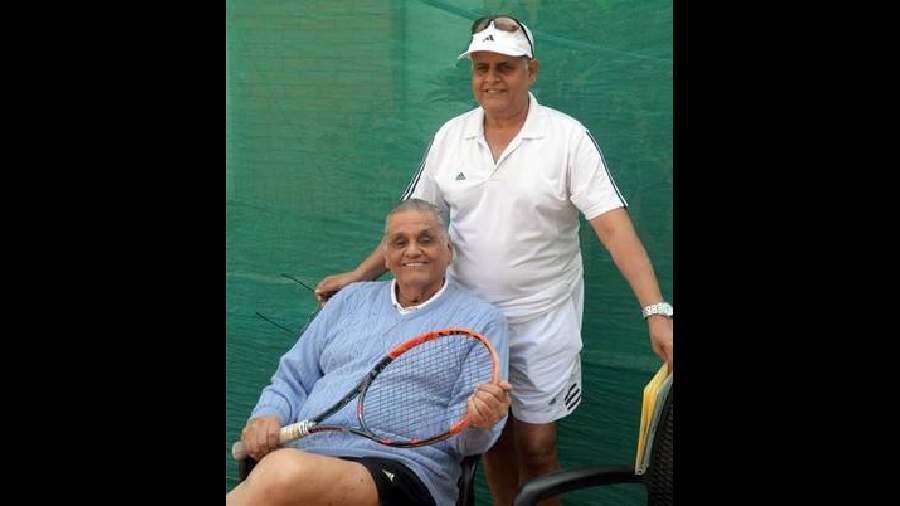 Tennis legends Ramanathan Krishnan and son Ramesh Krishnan have brought laurels to the country. True to their self, they have set an example for future generations to take the game forward