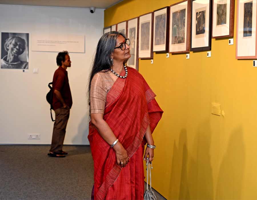 Nandita Palchoudhuri, consultant-curator of Indian Folk Art, Craft and Performances, takes a walk through the gallery.