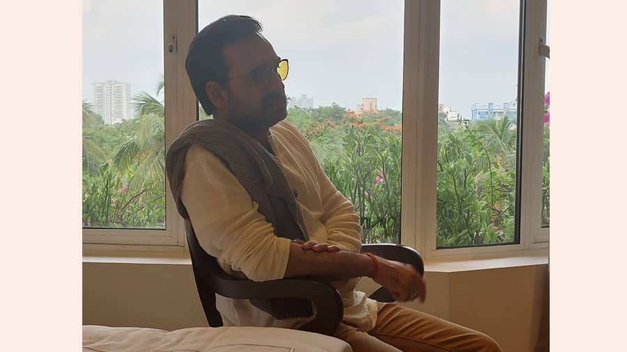 Srijit shared another snap of Pankaj Tripathi and captioned it “Chiro-Kaaleen (forever) Bhaiyya”. Get the word-play?