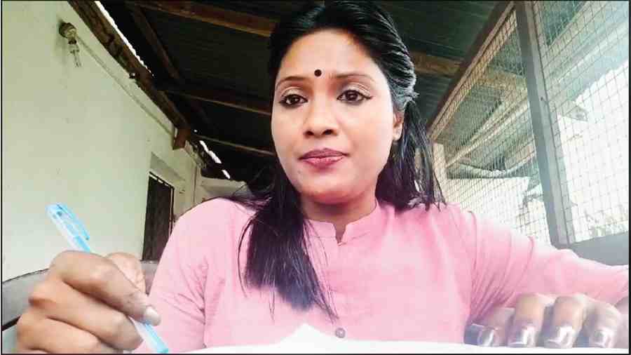 Ruma Reshmi Ekka, the actress contesting the Siliguri Mahakuma Parishad polls