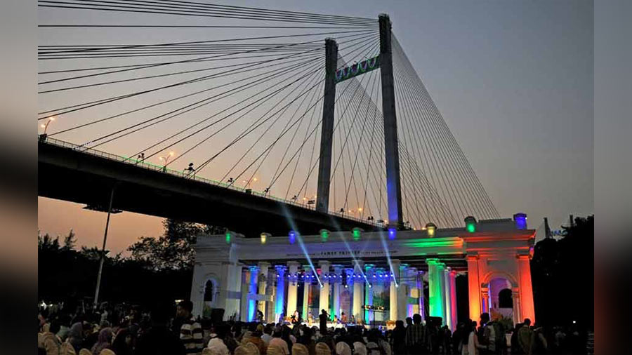 Whenever in Kolkata, Rohit loves to take a walk around Prinsep Ghat