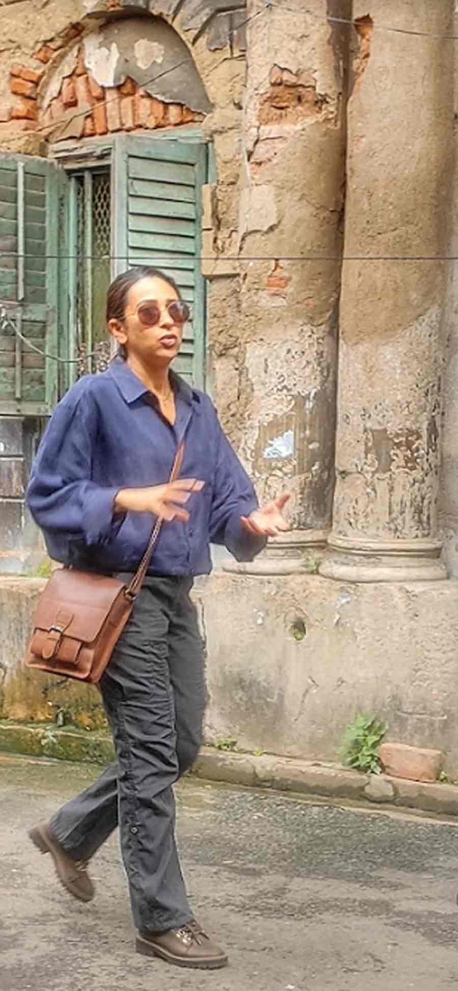 Barely a stone’s throw away from the idol-making hub of the city, Karisma Kapoor and her crew shot for ‘Brown’, an upcoming suspense thriller web series by Zee Studios