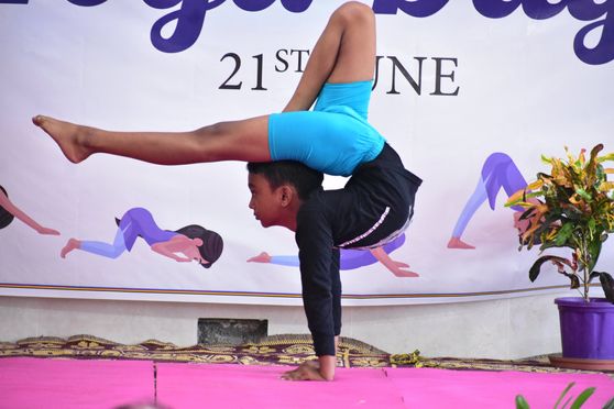 Griffins International School, Kharagpur, celebrated World Yoga Day 2022, with much enthusiasm.