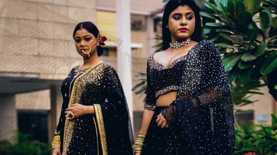 Bridal lehengas from Black In Vogue’s new line