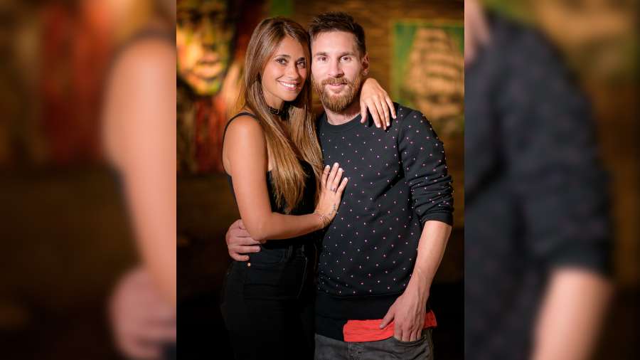Lionel Messi married his long-term girlfriend Antonella Roccuzzo in 2017. He has known her right from the age of five.