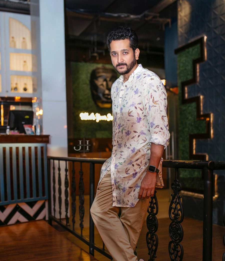 Actor Parambrata Chattopadhyay uploaded this photograph on Friday.