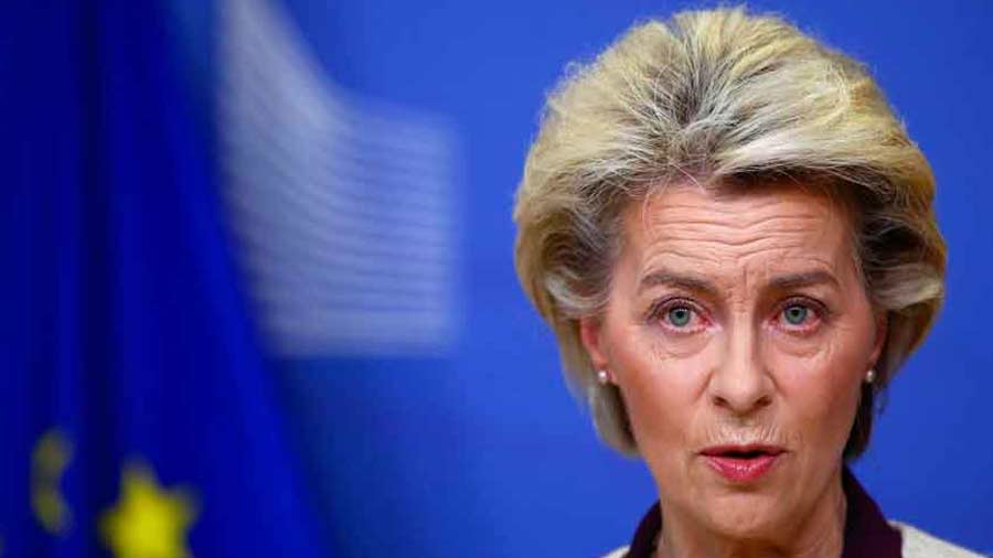 Ursula von der Leyen hails Ukraine as the perfect candidate for the European Union since it already knows what it is like to be pushed around by Vladimir Putin 