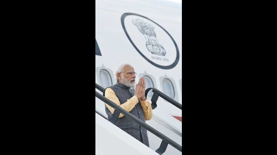 G7 meet: Modi leaves for UAE