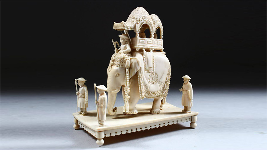 Murshidabad’s ivory elephant procession 