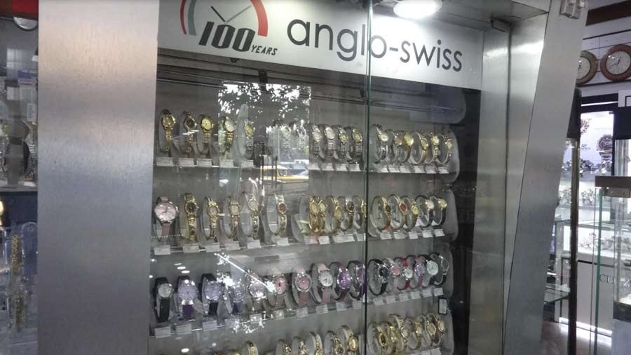 A display of watches