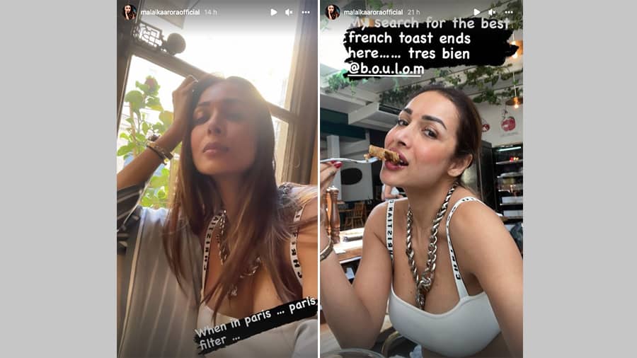 “Search for the best French toast” ending at Paris’s B.O.U.L.O.M bakery to “When in Paris…Paris filter” — Malaika’s Parisian diary is any travel lover's delight.