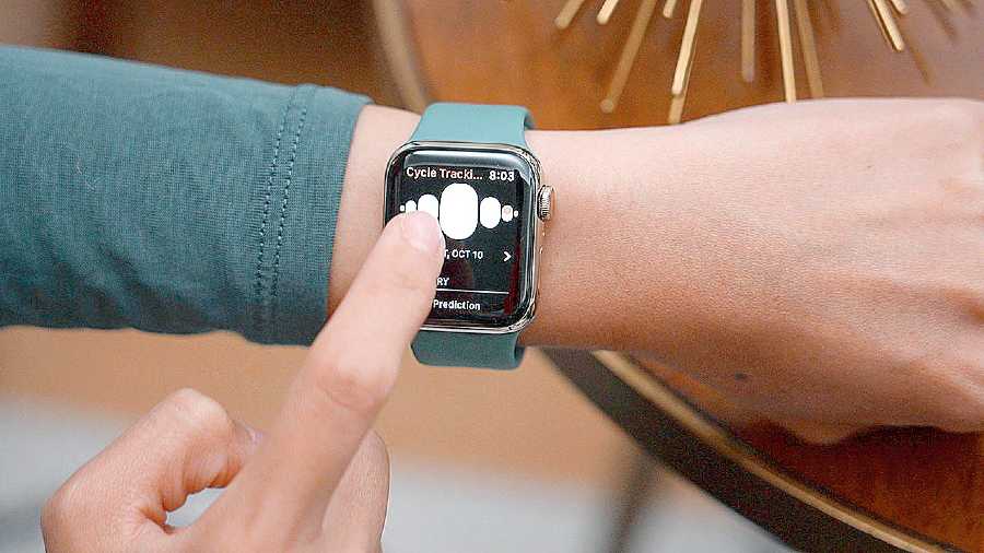 The Apple Watch, iPhone and the Health app help keep track of menstrual cycle and fertility window