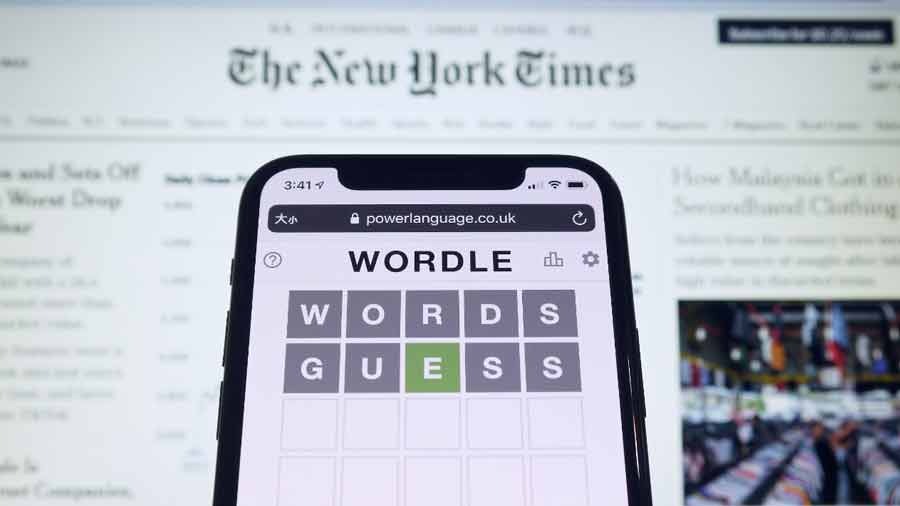 The New York Times has denied claims that they have added any word to the solution list that was decided by the original designer