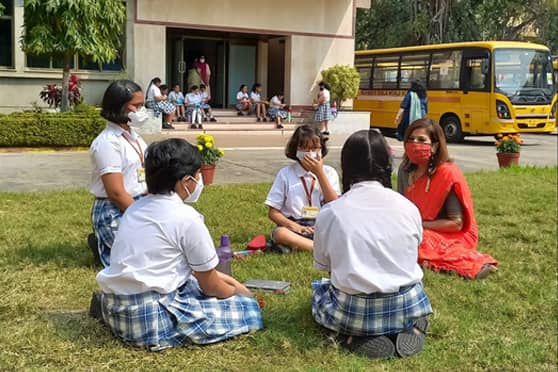 After being stuck indoors for months on end, students were given a chance to enjoy the warm spring sun along with thought-provoking discussion sessions.