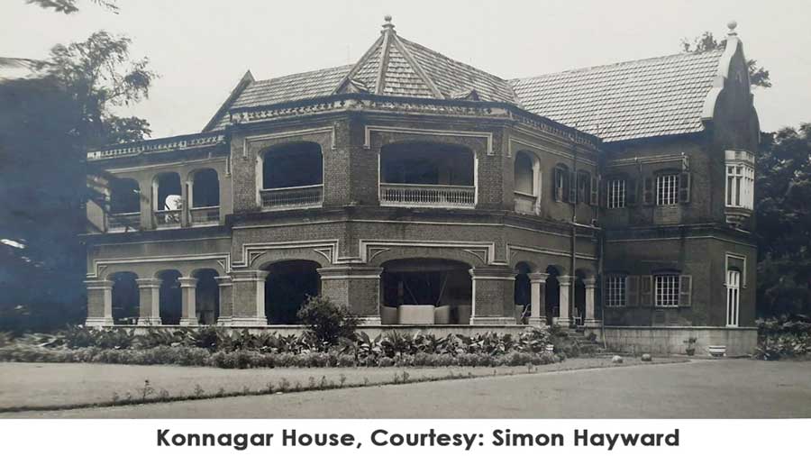The Konnagar House built by Devon-born British chemist William Risdon Criper