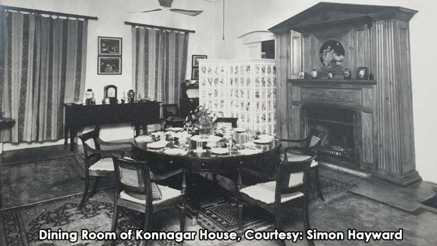 The Konnagar House boasted of an expansive library, a billiard room, conference hall, tennis court, croquet lawn and a private jetty