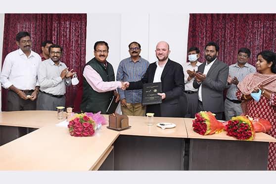 The agreement was signed by C S P Rao, director, NIT Andhra Pradesh and Stavros Kleidarias, CEO, BETA CAE Systems India.