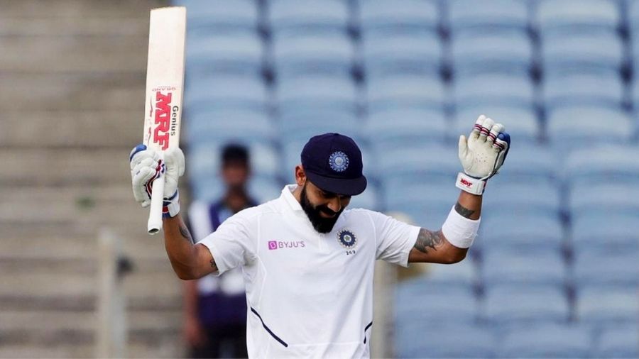 That trademark celebration after reaching a milestone