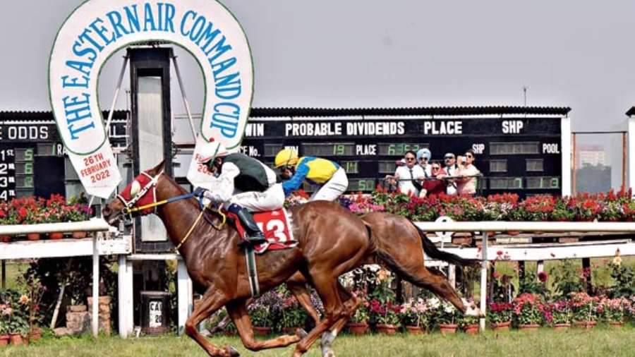 The Indian Air Force Cup and the Eastern Air Command Cup are held every year and was celebrated at The Royal Calcutta Turf Club after a pandemic-induced gap.