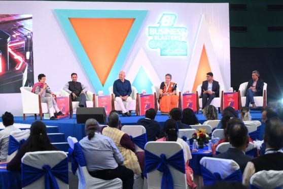 The Business Blasters Investment Summit and Expo was held at Thyagraj Stadium, Delhi.