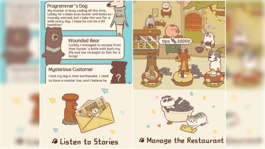 Animal Restaurant is an idle game where you manage the business of the titular animal restaurant.