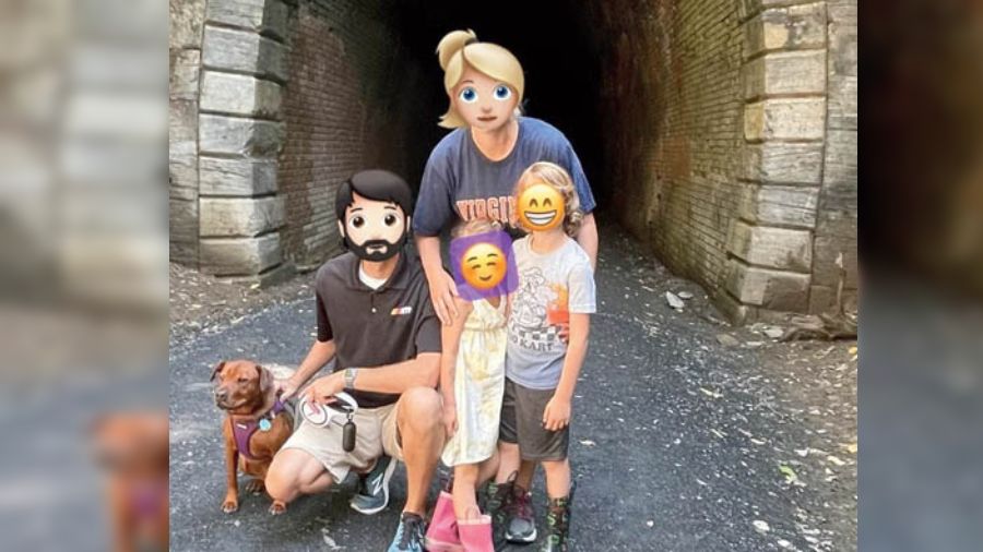 A family photo after using MaskerAid
