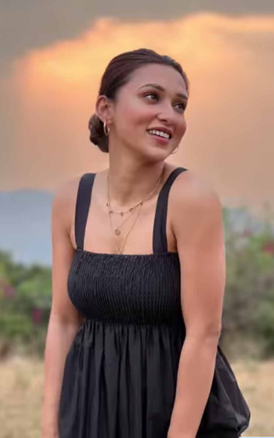 Actor-turned-politician Mimi Chakraborty uploaded this photograph on Instagram on Sunday  