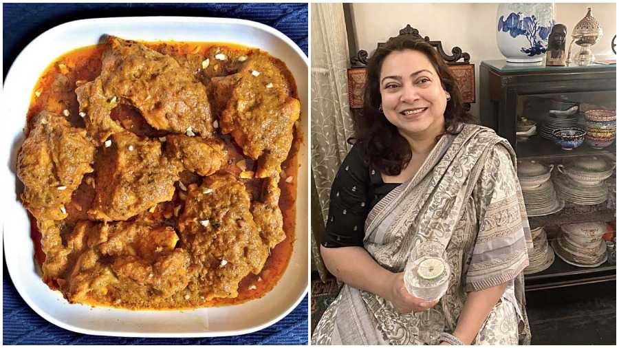 (L-R) Chicken Pasinda, Sima Ahmed