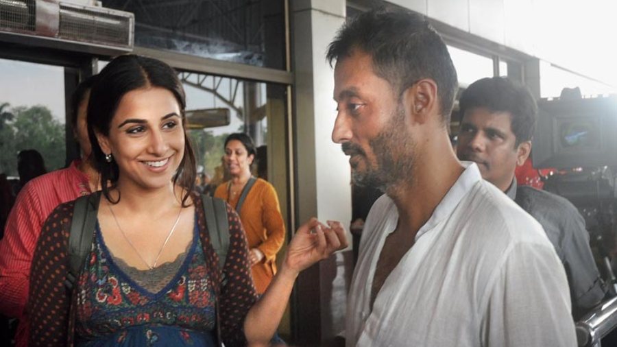 Vidya with director Sujoy Ghosh