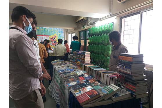  Some of the academic publishers like Vitasta, SAGE, and PHI Learning actively participated in the book fair.  