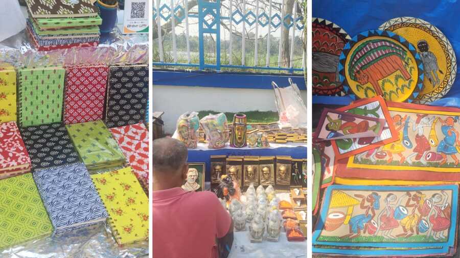 From artistic knick-knacks like fabric-wrapped journals to traditional handicrafts like ‘patachitra’, there’s a souvenir for every kind of shopper 