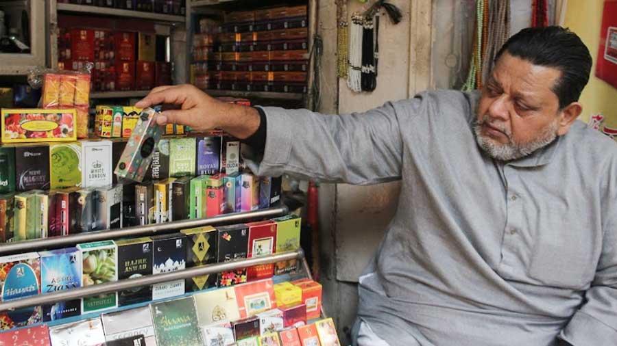Firoz Ahmad agrees that attar’s popularity is waning, but does not think it will go extinct