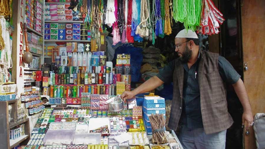 Iqbal is unsure whether the market for 'attar' will ever bounce back from the blows of Covid-19