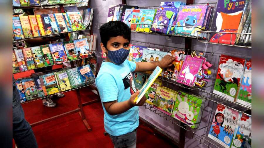 The children’s pavilion is one of the most popular sections of the book fair every year 