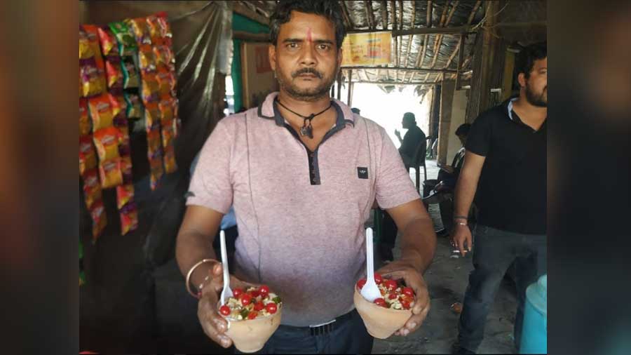 Dilip Kumar’s Benarasi lassi is loaded with berries and nuts