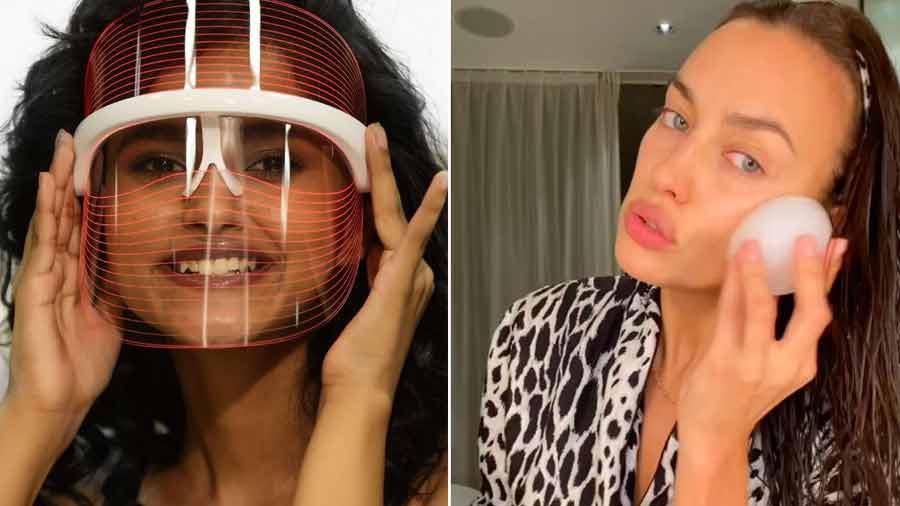LED therapy is the hottest new trend in beauty; A-listers trust ice spheres and frozen globes to de-puff their skin  