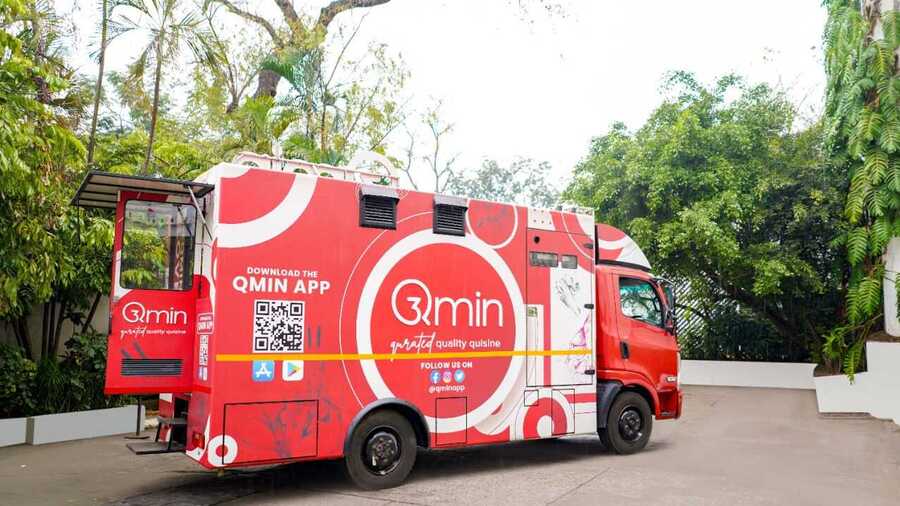 The Qmin food truck is now parked outside Forum Courtyard Mall on Elgin Road but will soon be travelling around the city