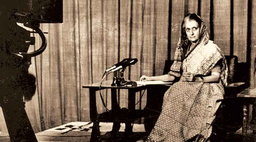 Mukherjee called The Emergency a ‘constitutional dictatorship’ where Indira Gandhi continued to maintain the facade of democracy by ensuring that her anti-democratic steps were taken with the approval of Parliament 