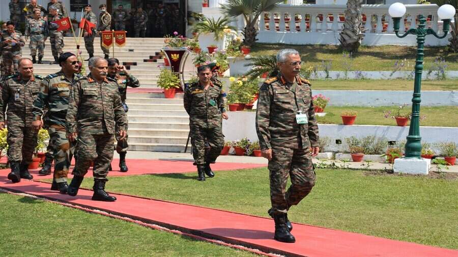 Army Chief MM Naravane dons the new combat uniform designed by NIFT