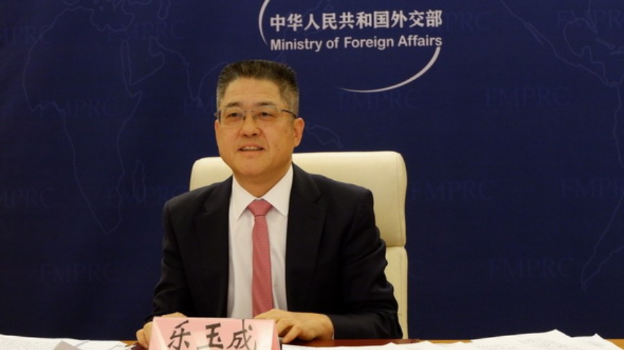 China's Vice Foreign Minister Le Yucheng 